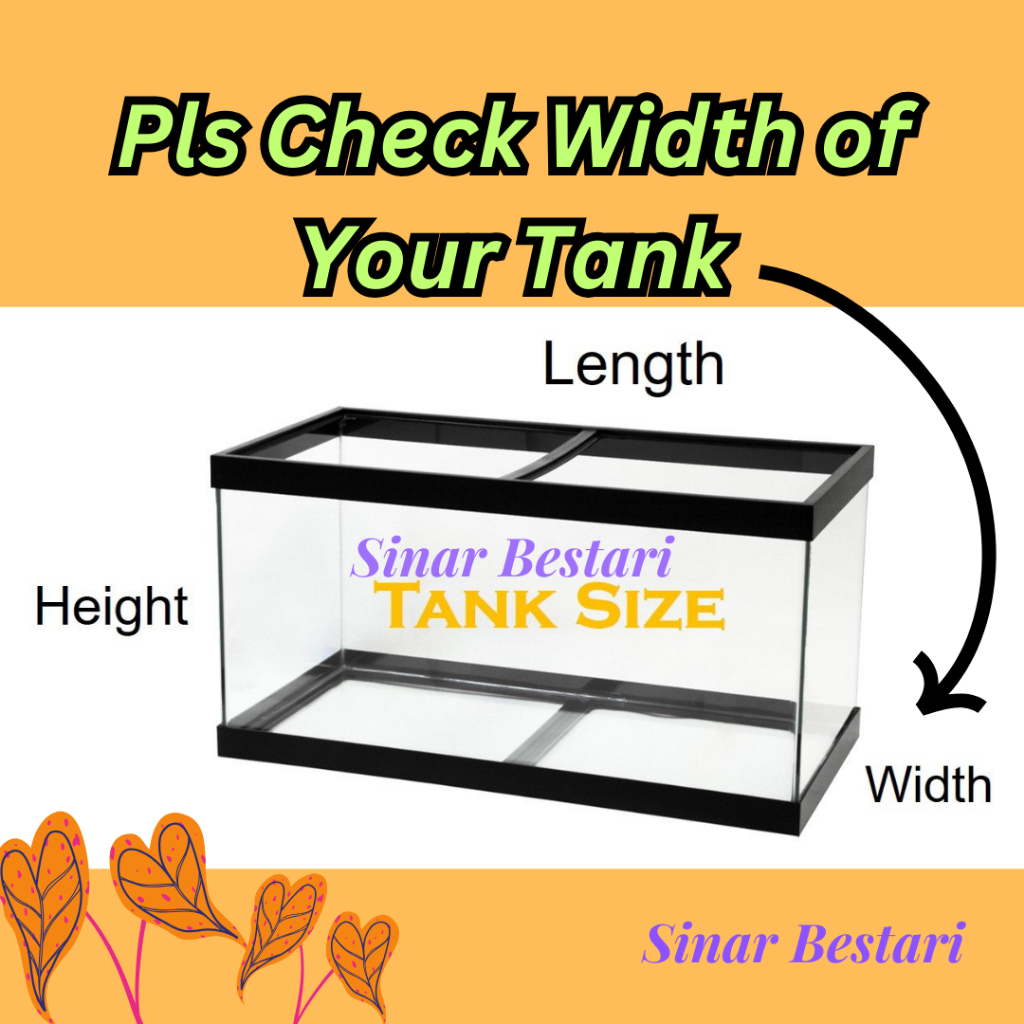 Aquarium divider partition Fish Tank Divider Plate 2ft 2.5ft 3ft 4ft 12 ...