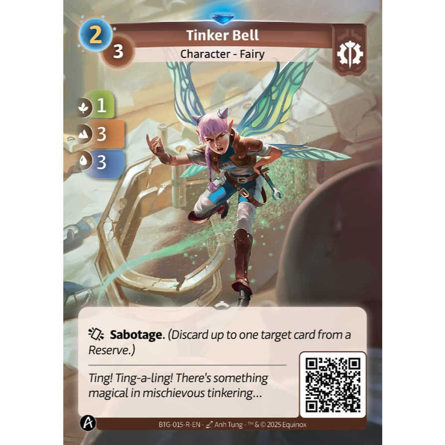 [Shuffle] Altered TCG : Beyond the Gates (BTG) R 015 | Tinker Bell ...
