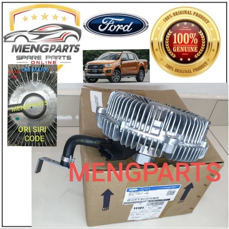 FORD RANGER T8 2.0 RADIATOR FAN CLUTCH JB3Z-8A-616A | Shopee Singapore