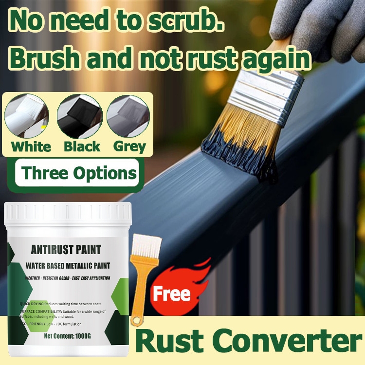 Metal Paint Metal Paint Anti Rust Anti Rust Paint for Metal cat hitam ...