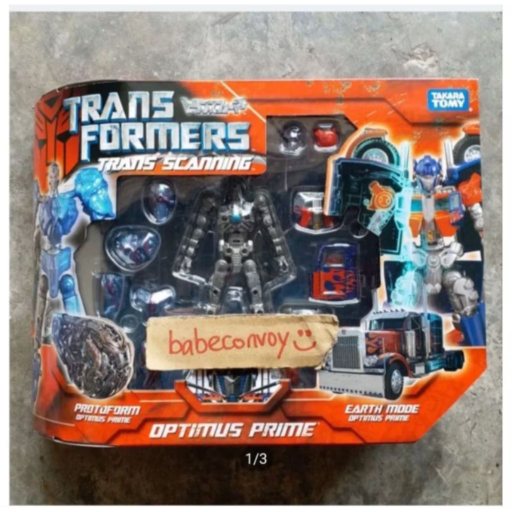 Transformers Trans Scanning Optimus Prime MISB | Shopee Singapore