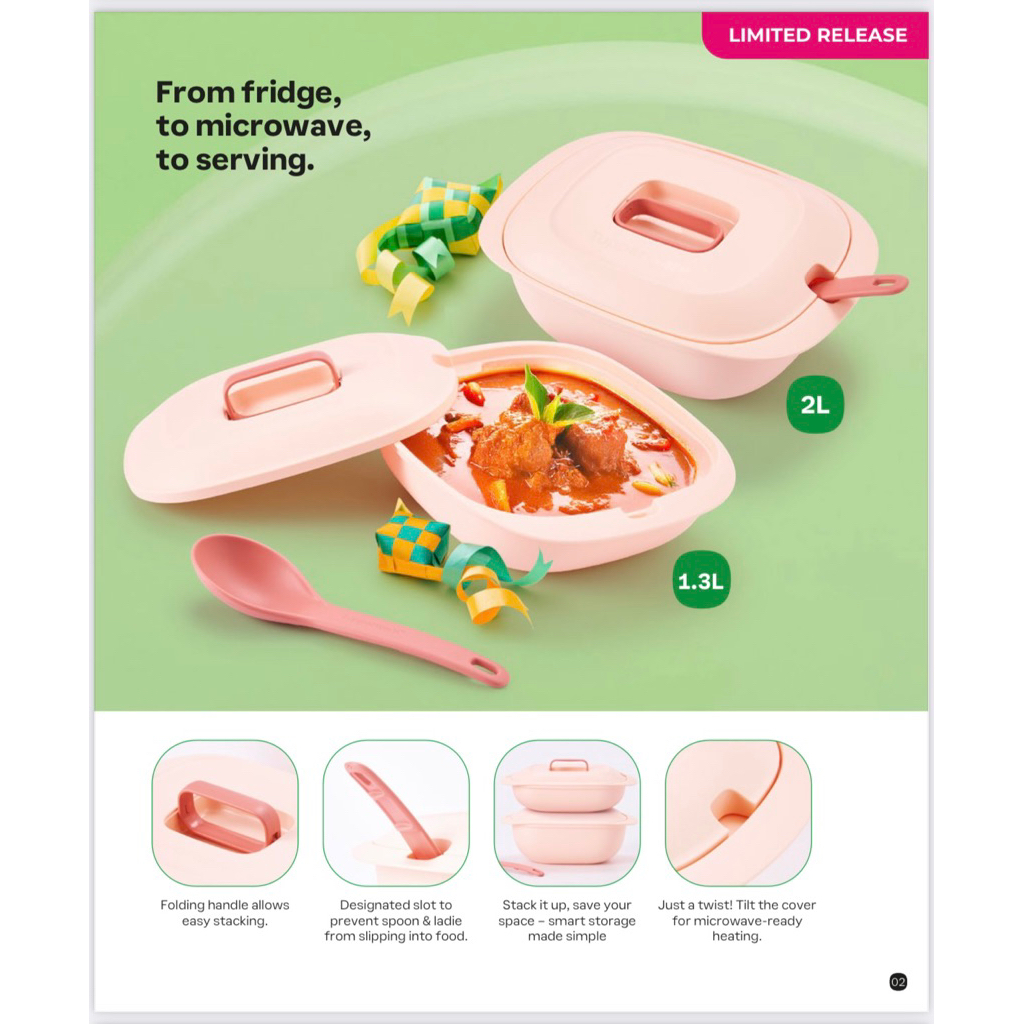 ️Tupperware Gourmet Server Set ️ | Shopee Singapore