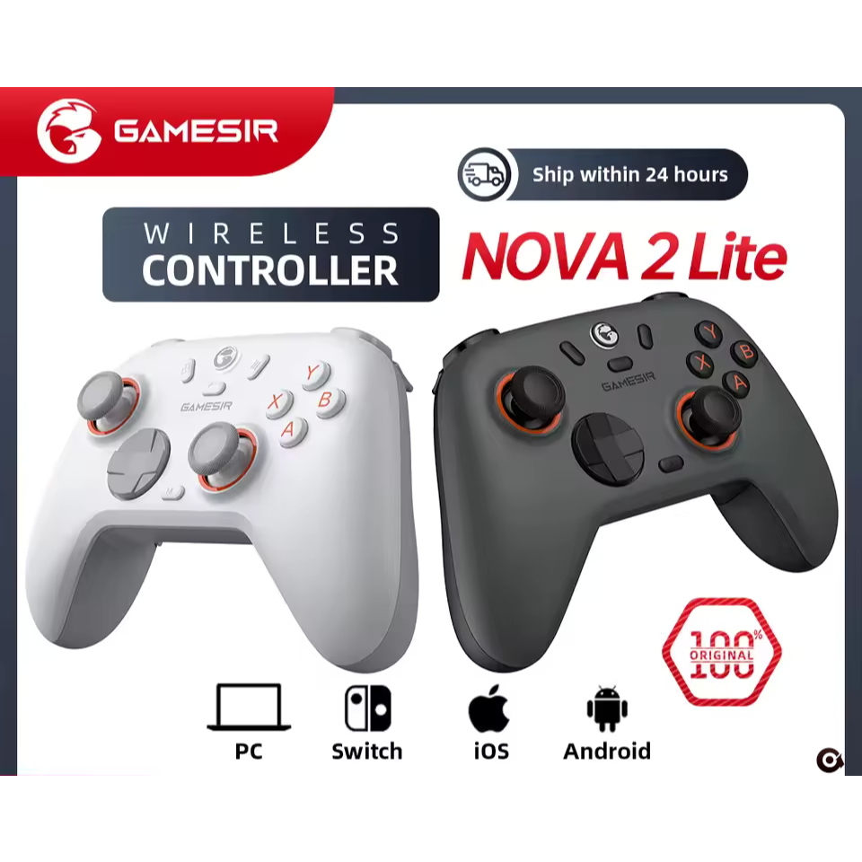 GameSir Nova 2 Lite Wireless Game Controller Hall Effect for PC Steam ...