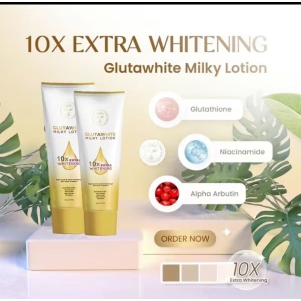SKINFLAIR GLUTAWHITE MILKY LOTION & GLUTATHIONE BODY SCRUB BODY SCRUB  EXFOLIATING BODY EXFOLIATING SCRUB