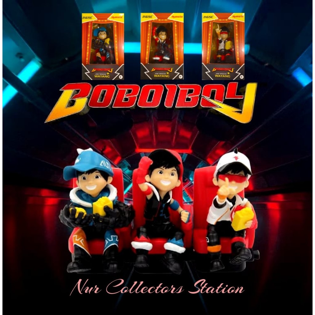 BOBOIBOY X GSC FIGURINES EXCLUSIVE LIMITED EDITION Shopee Singapore