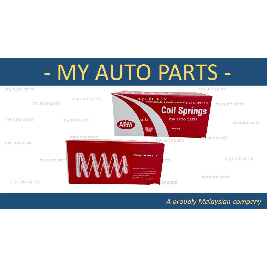 PERODUA BEZZA 2016 REAR STANDARD COIL SPRING (APM) | Shopee Singapore
