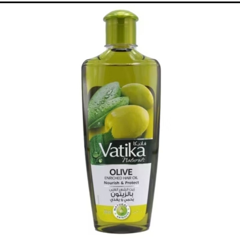 Vatika Natural Olive Nourish & Protect Hair Oil 200ml | Shopee Singapore