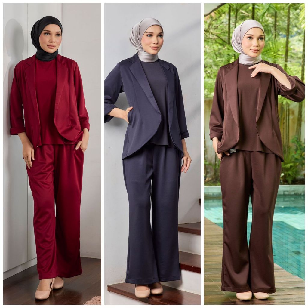 SET BLAZER ZARAA ( CALLAA CLOSET ) | Shopee Singapore
