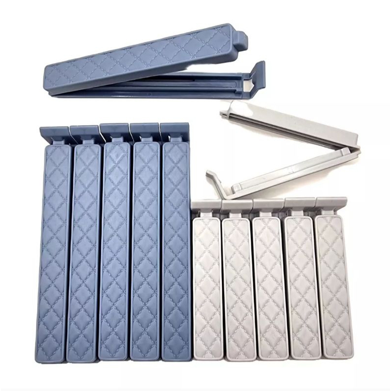 12pcs set 11.5cm Long clip 7.5cm Short clip Long Food Plastic Bag ...