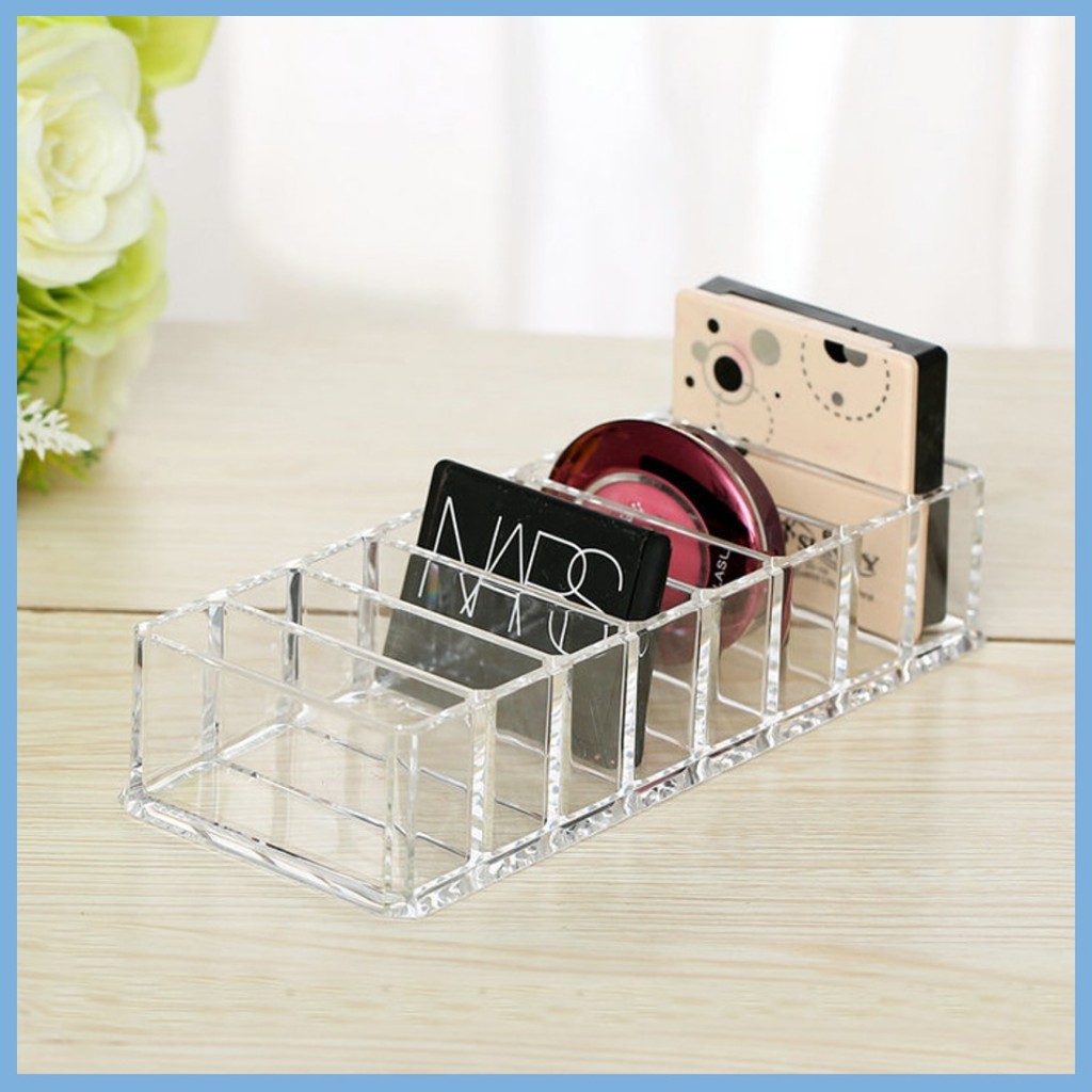 Acrylic Makeup Organizer Foundation Holder Face Powder Display | Shopee ...
