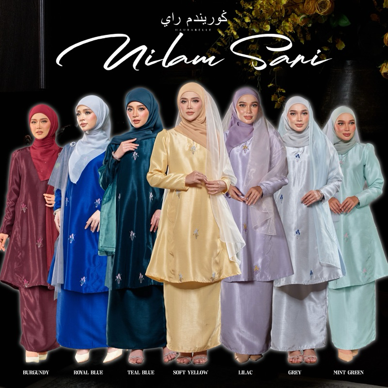New Collection Raya 2025 пёџ Nilam Sari By Haurabelle Gurindam Raya