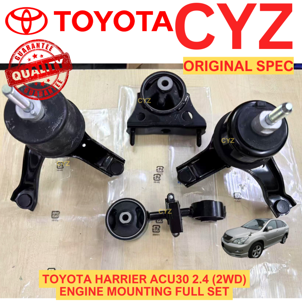 Engine Mounting Set TOYOTA HARRIER ACU30 2.4 (2WD) | Shopee Singapore
