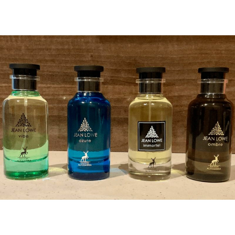 New jean Lowe Vibe / immortal / noir / azure / Parfum 100ml By