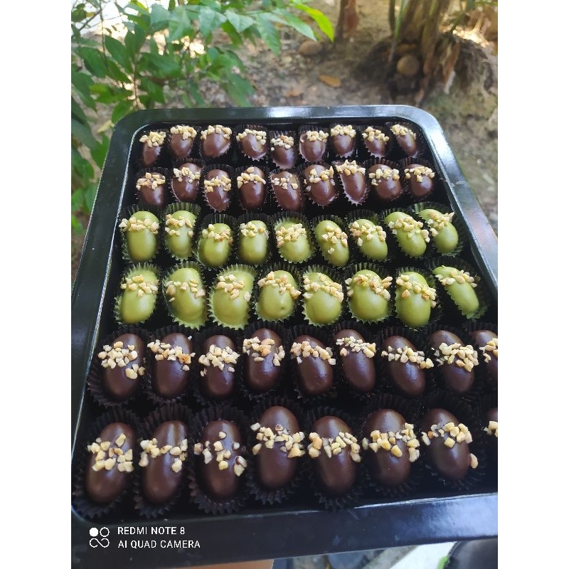ALMOND LONDON Mix~MATCHA/HAZELNUT/CHOCOLATE~kuih raya 2025 | Shopee ...
