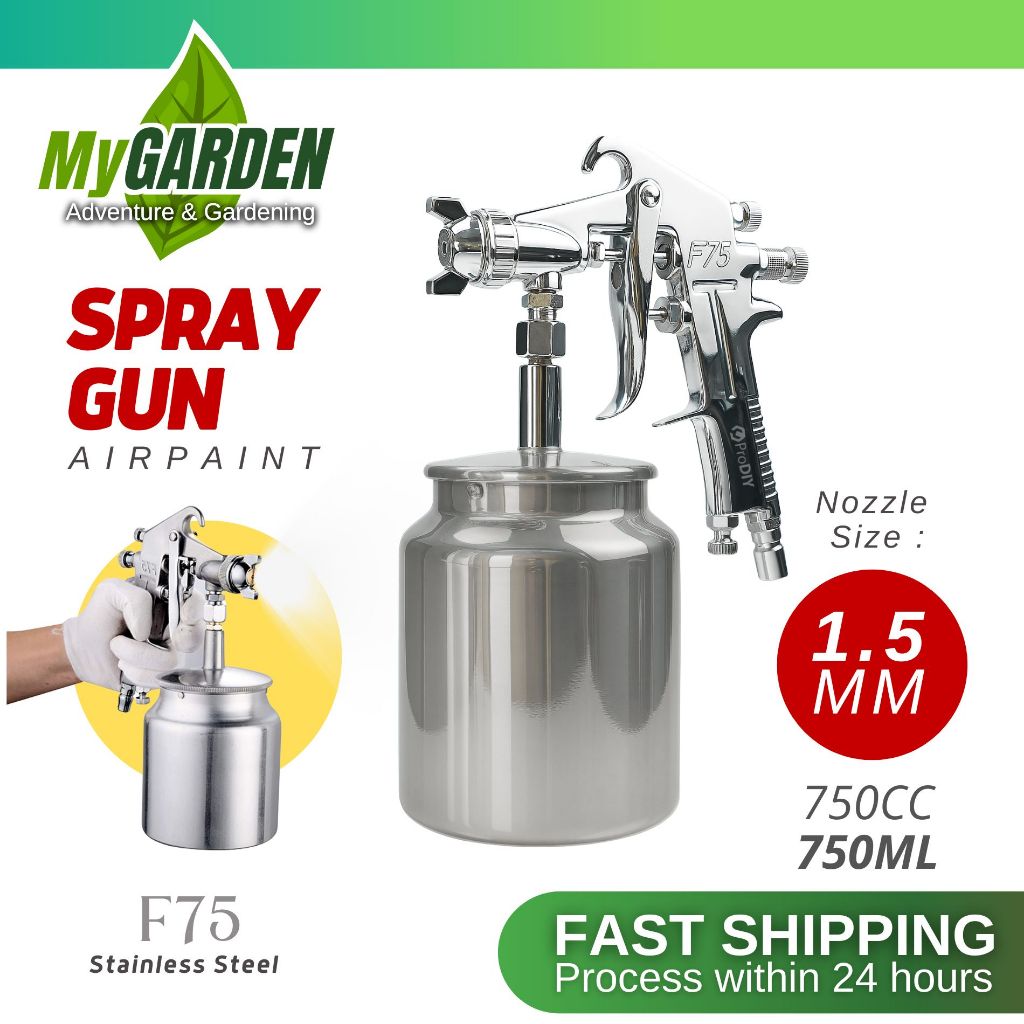 PRODIY F75 Spray Gun Paint Sprayer Car Sprayer gun Penyembur Cat Kereta ...