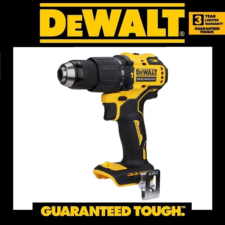 DEWALT DCD709N-XJ 18V/20V XR Compact Brushless Hammer Drill Driver ...