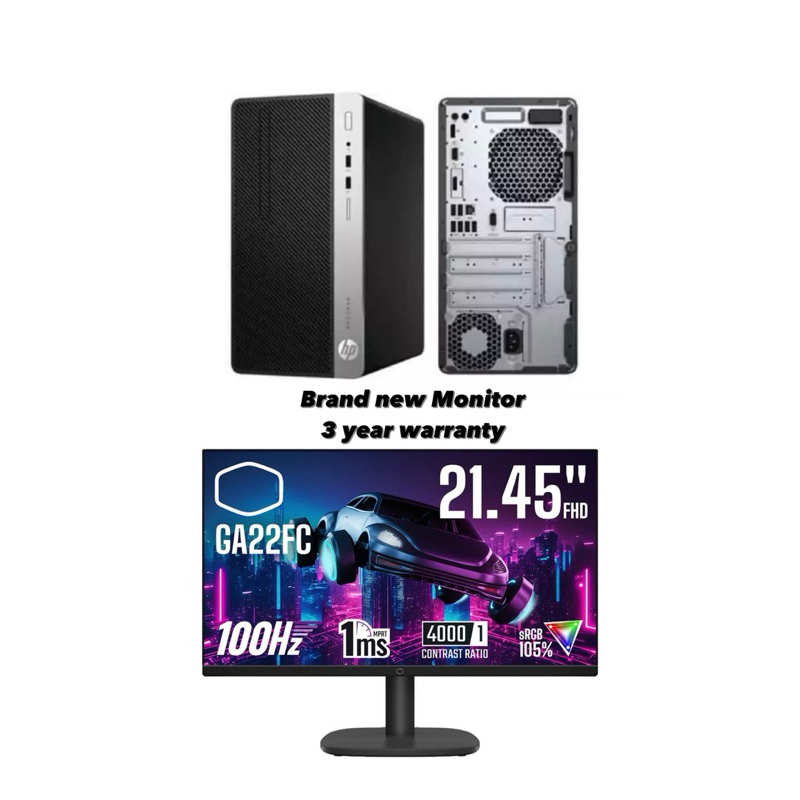 【Core i5-8】【Win11】【SSD256GB】ProDesk600G4 HP ProDesk 600 G4 Bussiness Desktop PC - Intel Core i5 8th