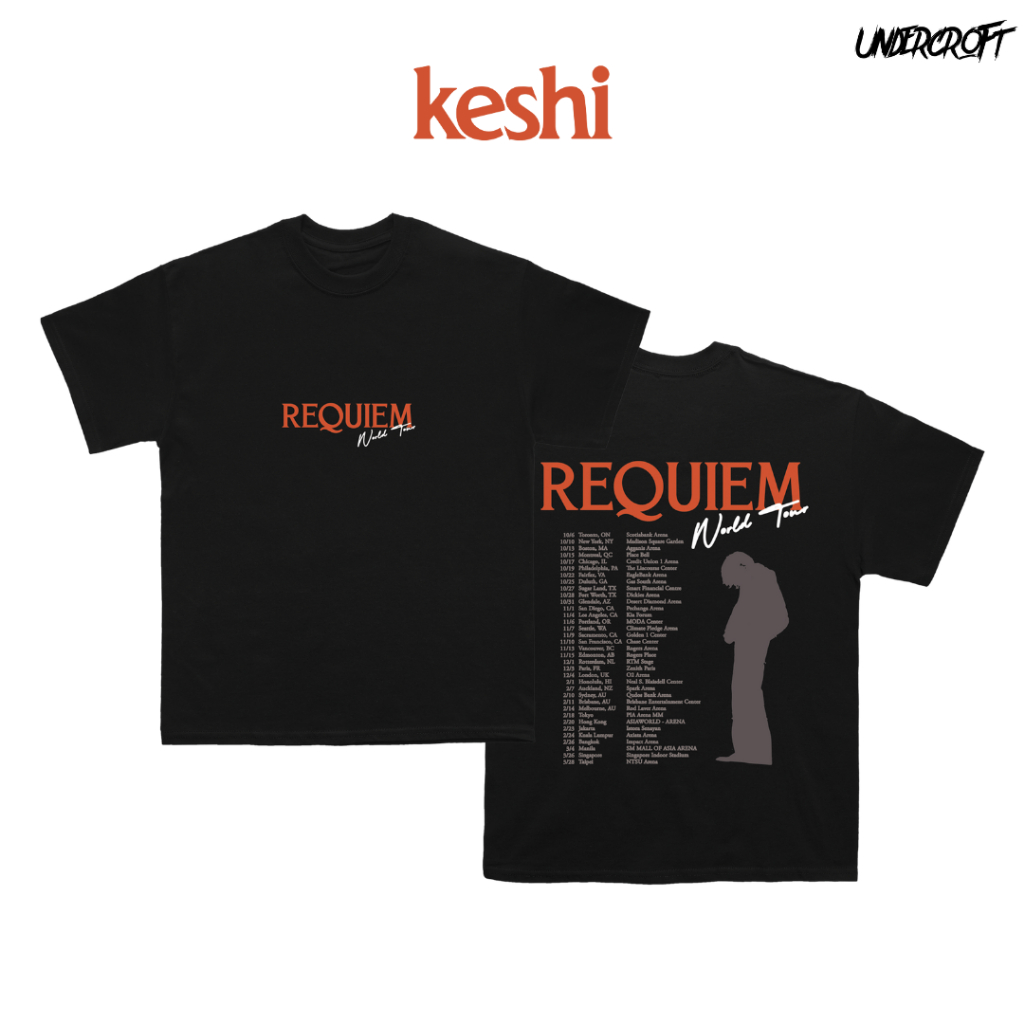 Requiem Spikes Tee - keshi official store