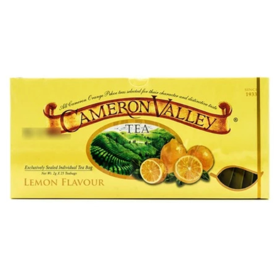 CAMERON VALLEY FLAVOURED TEA - LEMON (25's x 2g) | Shopee Singapore