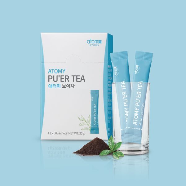 ATOMY Pu Er Tea 30 1 Kotak 1g X 30 Sachets | Shopee Singapore