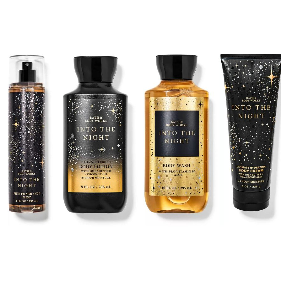 Bath & Body Works Into The Night Shower Gel / Body Lotion / Body