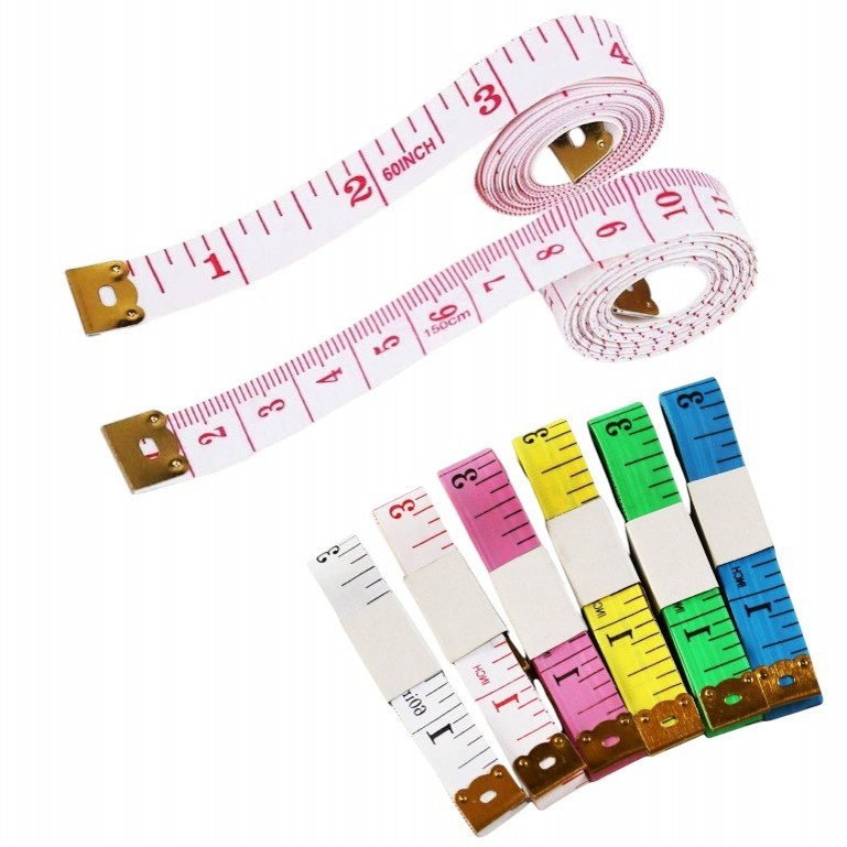150cm Measuring Tape PVC Dual Side cm inch Soft Ruler Flexible Tailor ...