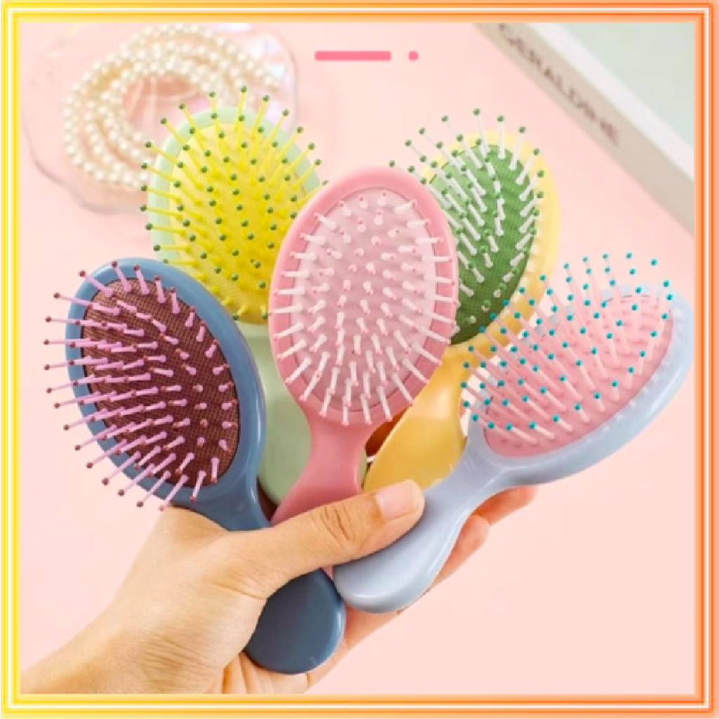 Mini Detangling Brush Toddler Detangler Hair Brushes Soft Bristles Wet ...