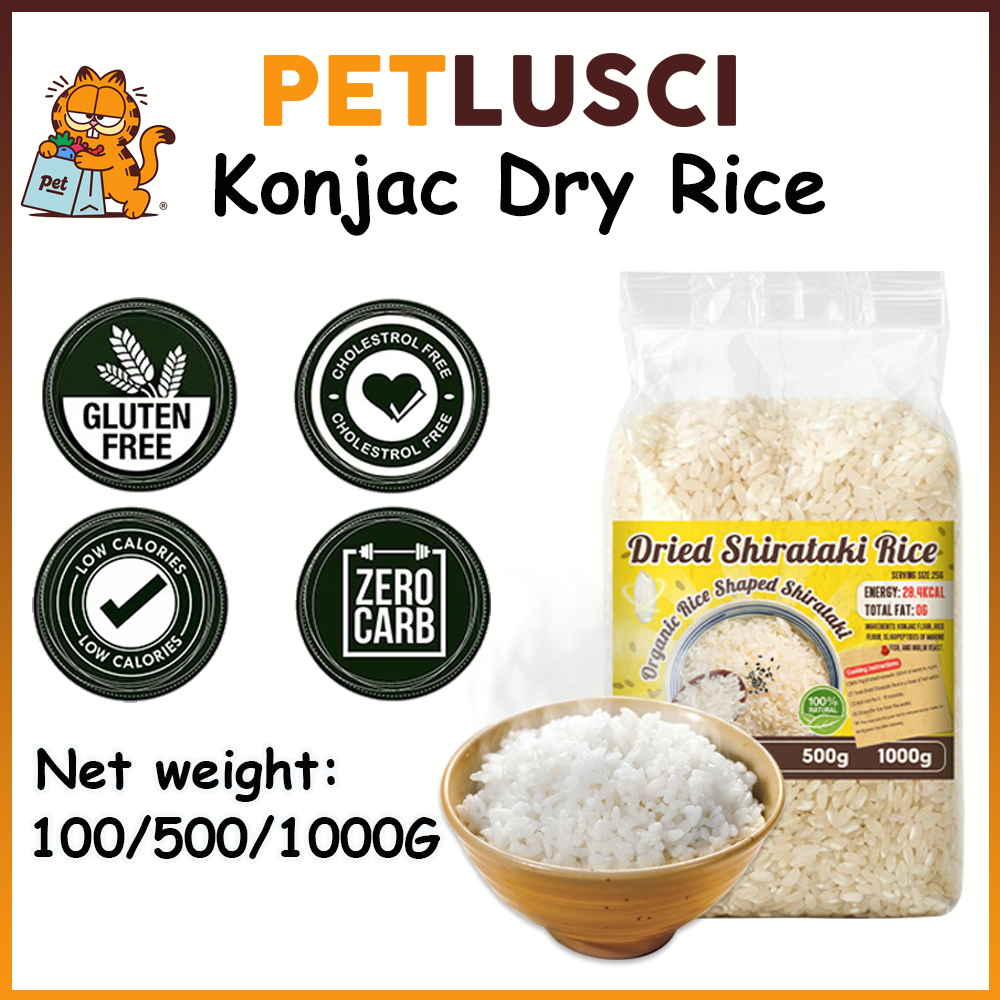 Halal Konjac Dry Rice 1Kg Less Carb Zero Fat Low Calorie Carb Approved ...
