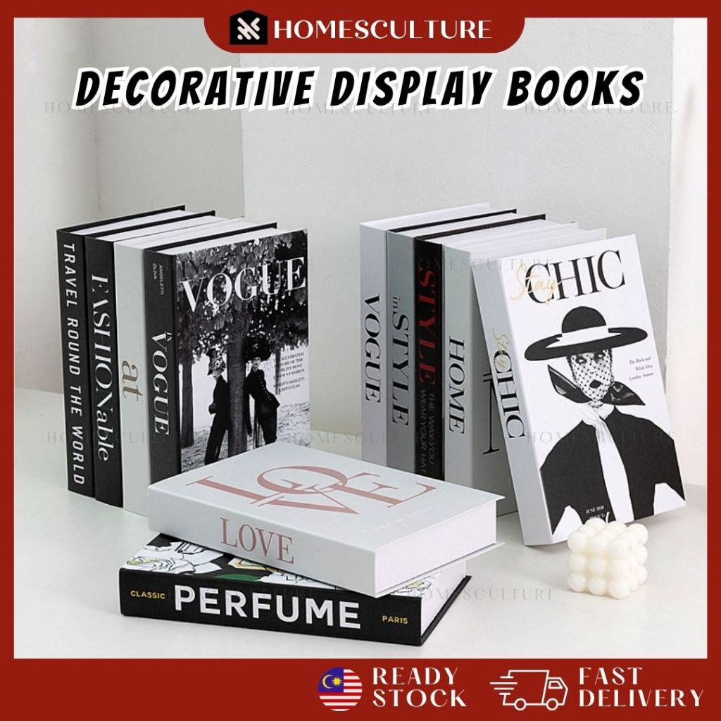 Fake Book Designer Display Books Props Decorative Faux Book Decoration ...
