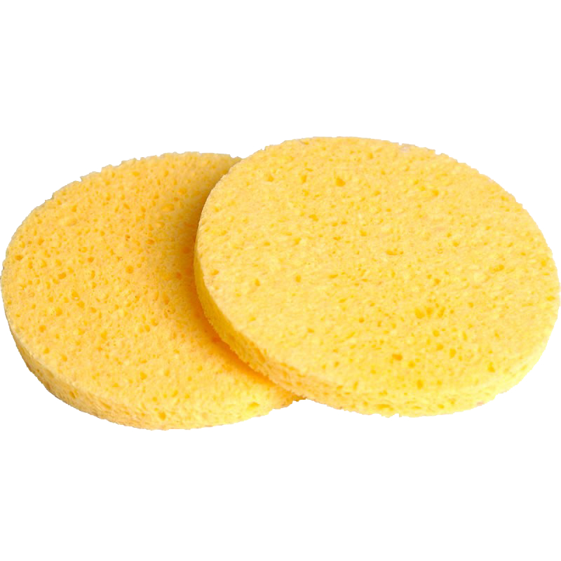 Sponge Mask Remover Wood Pulp Facial (2pcs/pkt) 木浆海绵 | Shopee Singapore