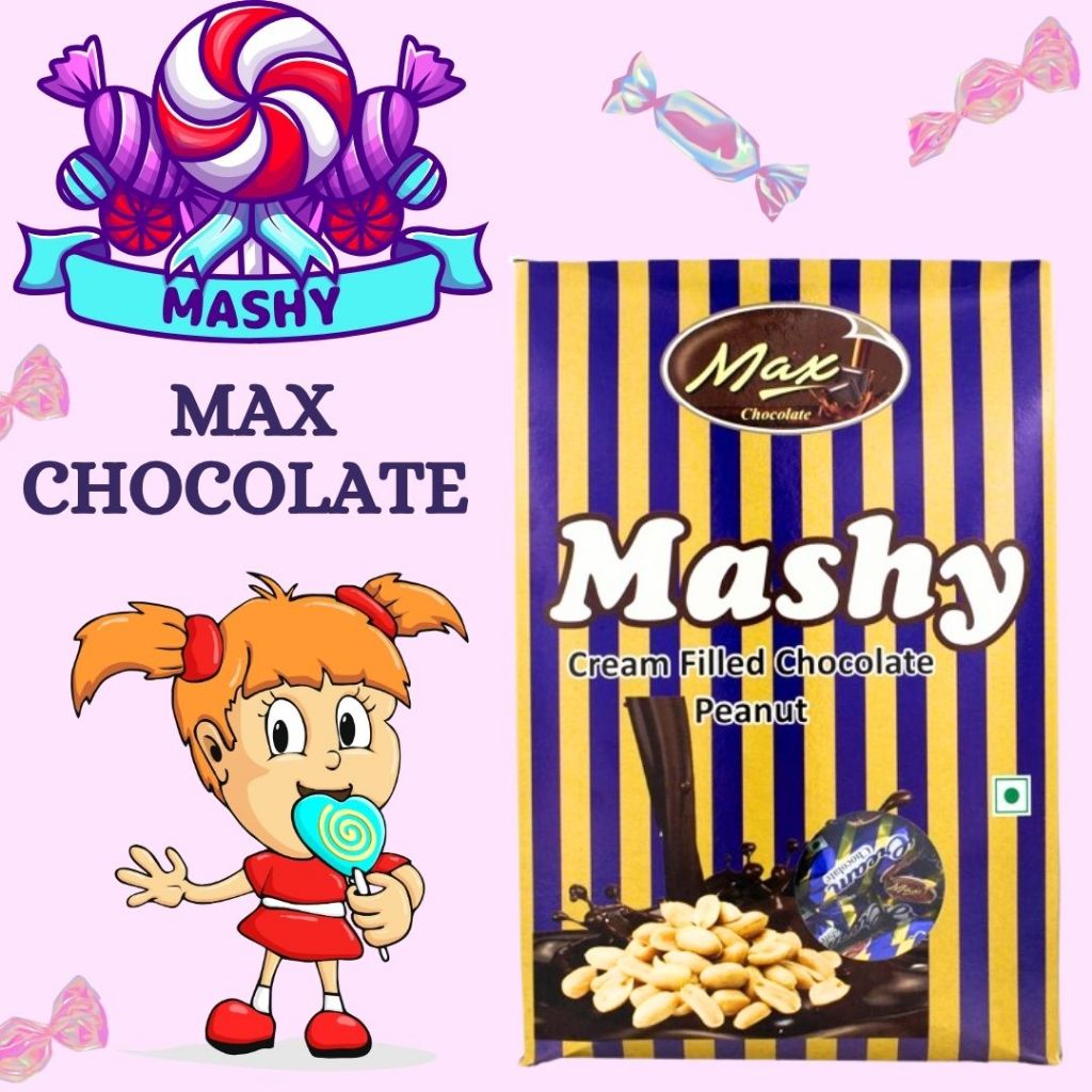 Mashy Peanut Chocolate with Creamy Center by Max Chocolate (200g, 500g ...