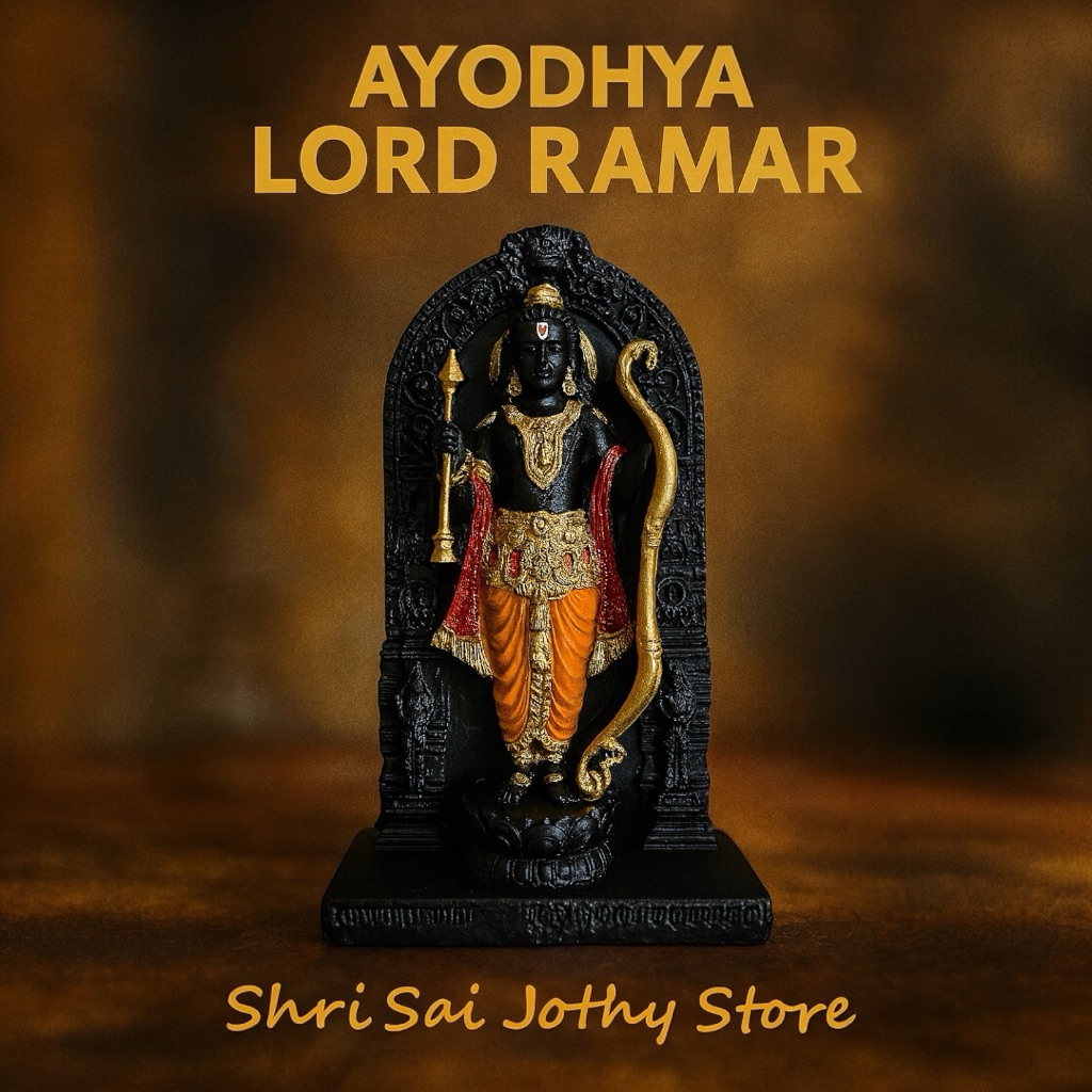 Ayodhya Ram Mandir Ayodhya Lord Ramar Statue Statue Decor – Shri Sai ...