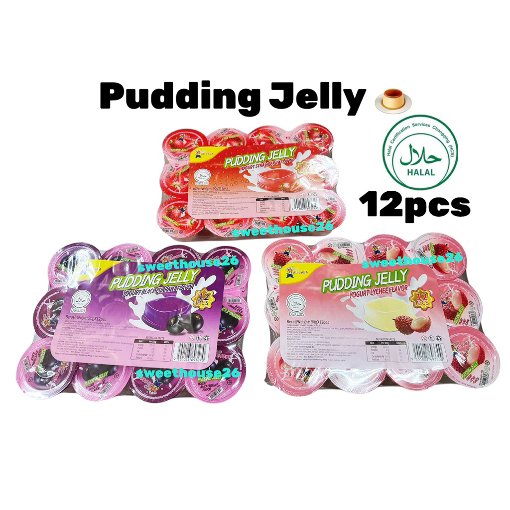 Pudding Jelly Yogurt Mix Flavor 12pcs(Halal) | Shopee Singapore