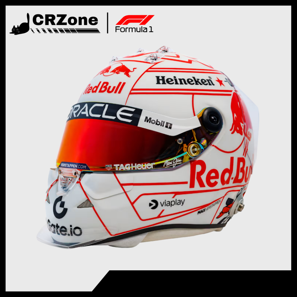 [Scale Model] Max Verstappen Japan GP Helmet 2025 Red Bull Racing F1 ...