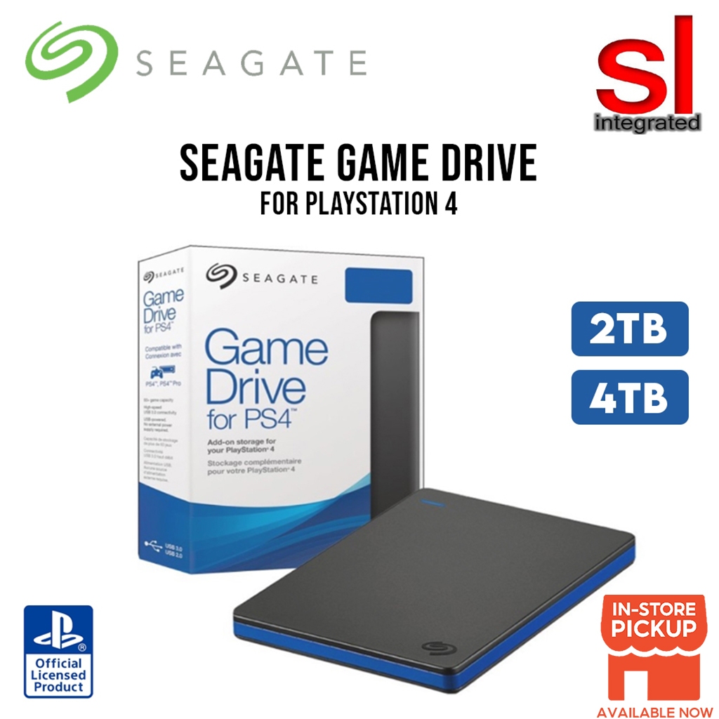 game drive ps4 without hard drive