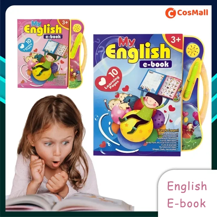 Electronic Learning Study Book For Kid Pre School Education Buku