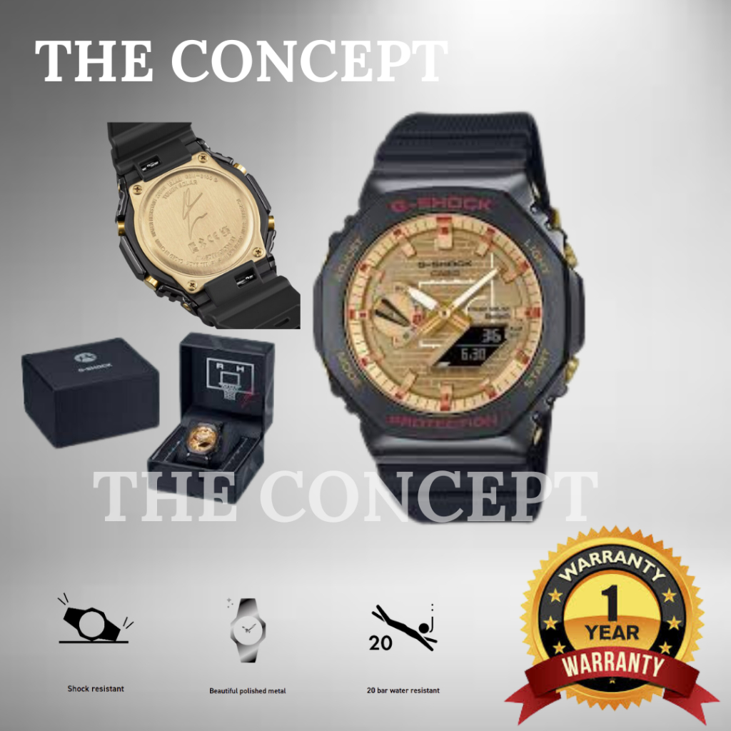 100% ORGINAL CASIO G-SHOCK X RUI HACHIMURA GBM-2100RH-1A GBM-2100RH ...