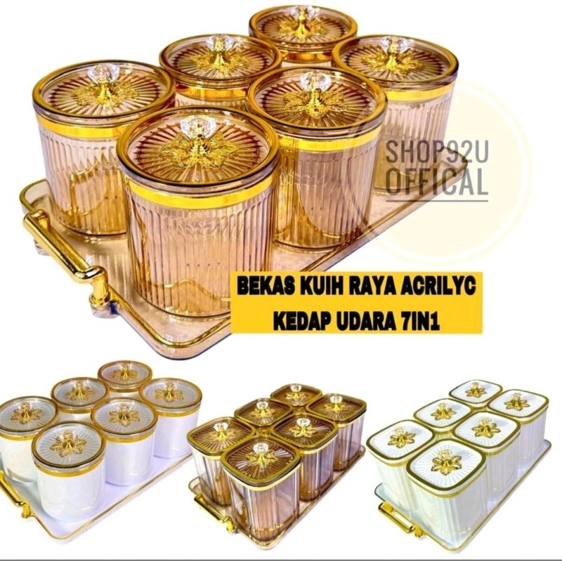 BEKAS KUIH RAYA 6 GRIDS VIRAL | Shopee Singapore