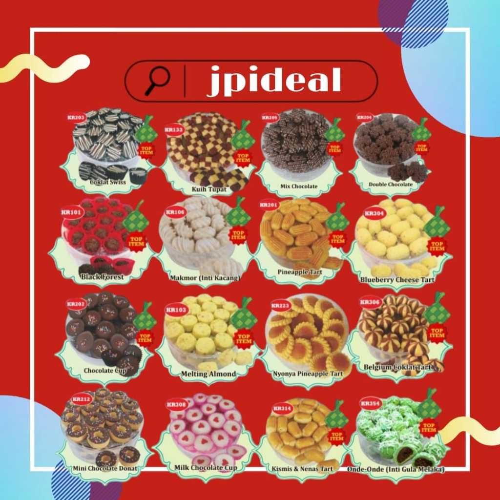 Mybizcuit HALAL Raya Biscuit Chocolate Cup Cookie/ Kuih Raya/ Onde Onde ...