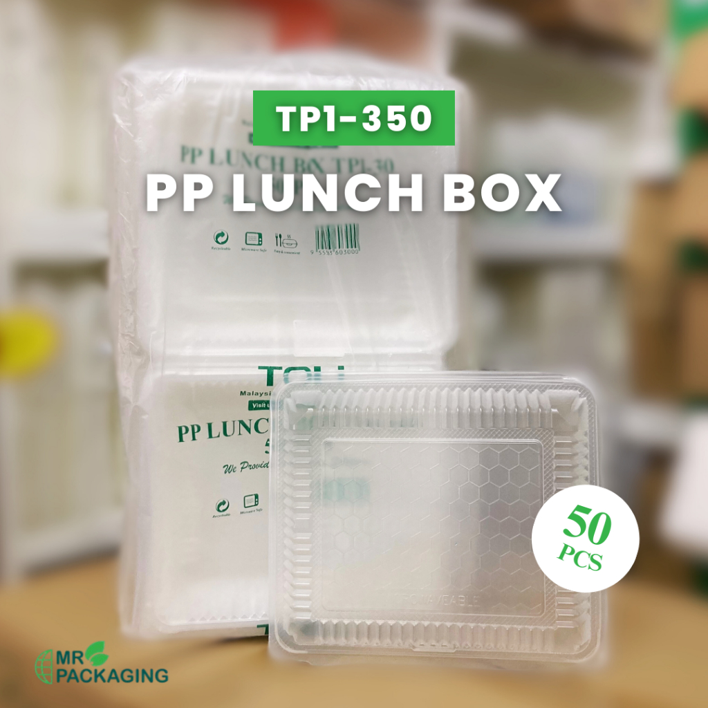 TPI-350 Disposable PP Plastic Extra Large Food,Chicken Chop,Burger Box ...