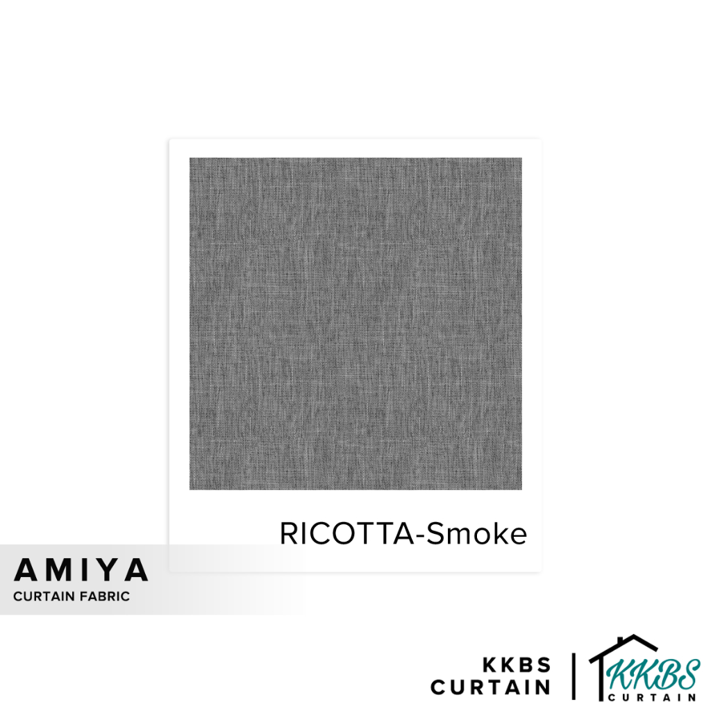 KKBS CURTAIN Amiya-Ricotta 110'' Kain Langsir Potong Meter (Amiya ...