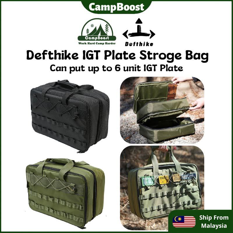 CampBoost DEFTHIKE IGT Plate Tactical Storage Bag Box Storage Box ...