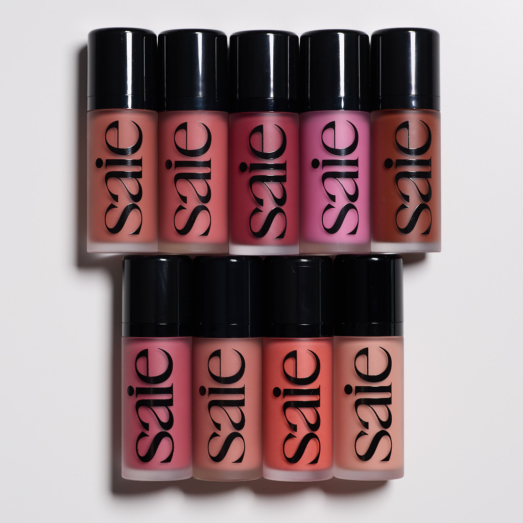 Saie Dew Blush Liquid Cheek Flush Tint Stain Sweetie Chilly Dreamy Lady