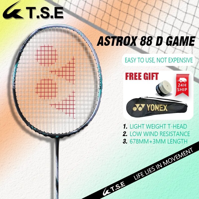 YONEX ASTROX 88D PRO Badminton Racket carbon racket with free bag for ...