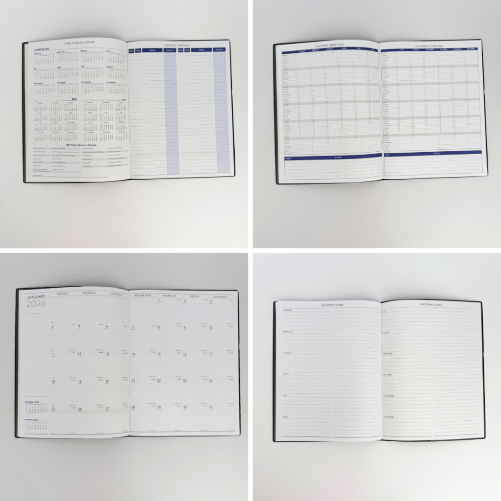 Executive Planner 2026 A4 Size Corporate Planner Planning Column ...