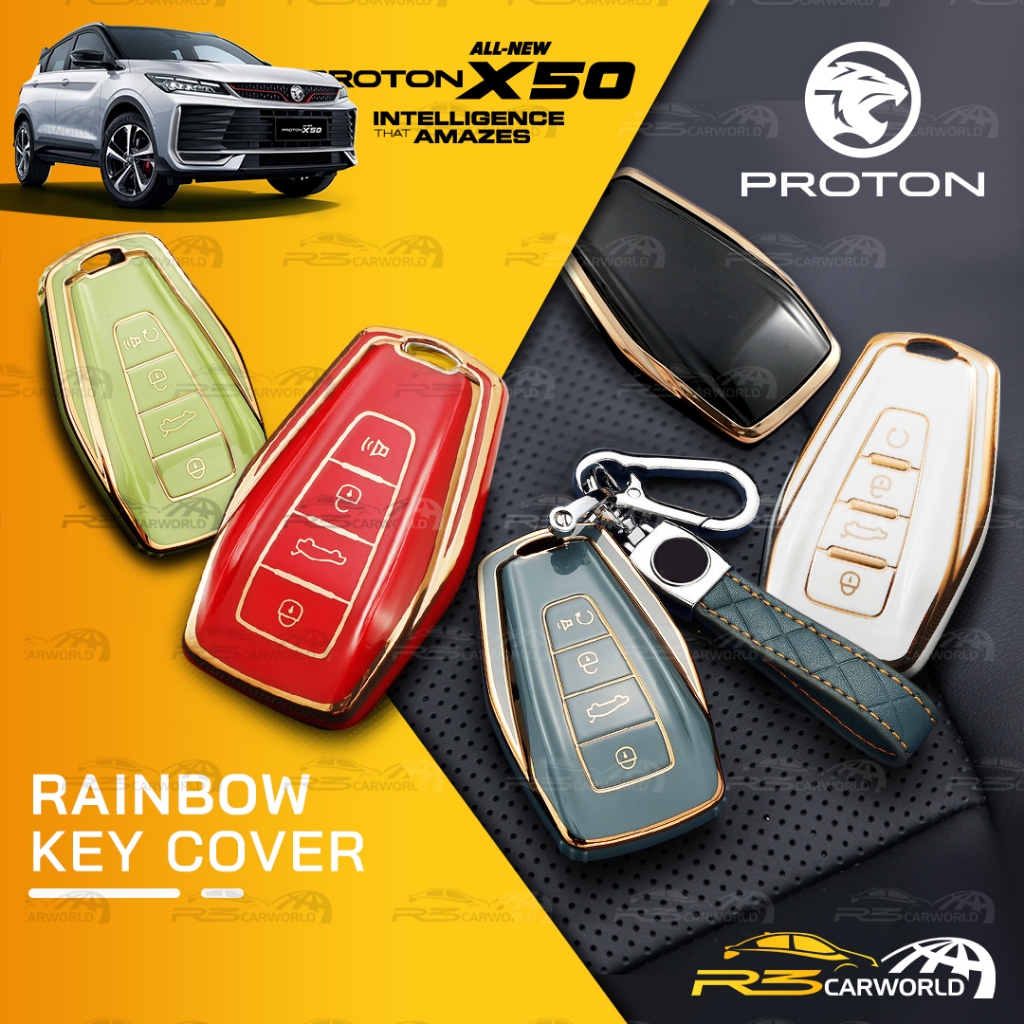 Proton X50 All NEW 2025 Premium Key Cover Case Kunci Casing Car ...