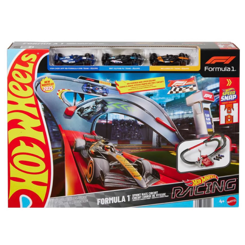 Hotwheels Formula 1 Track System F1 Speen Snap | Shopee Singapore