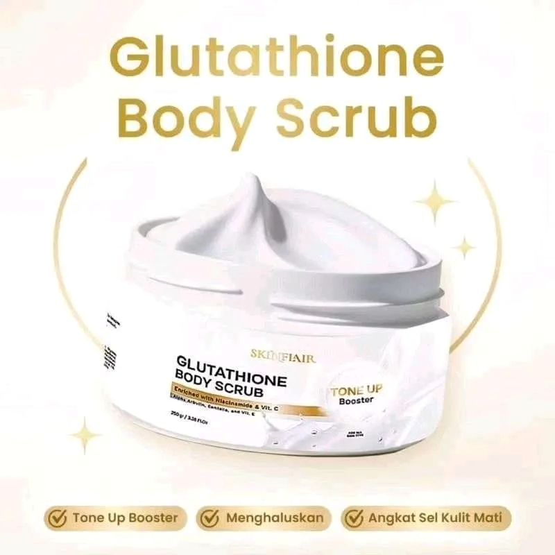 Skinflair Glutawhite Milky Lotion and Glutathione Body Scrub Body Care Set