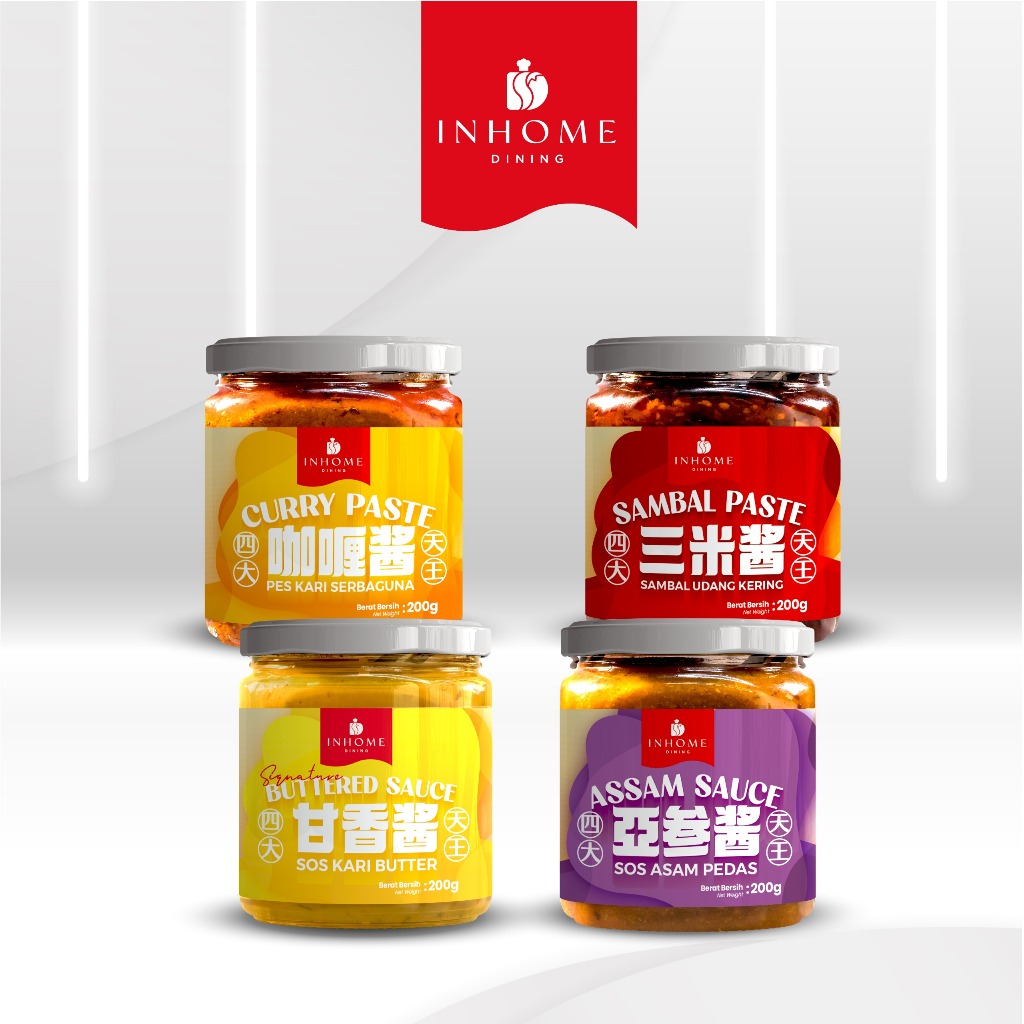 Master Tao Four Heavenly King Sauce InHome Dining King Of Paste Sambal ...