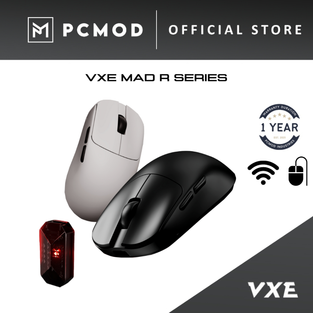 VXE MAD R Series Omron Optical Wireless Gaming Mouse | MAD R, MAD R+ ...